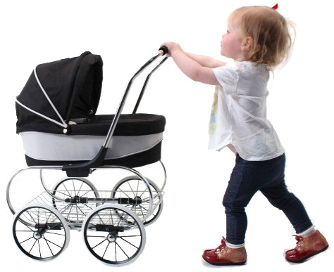 baby royale dolls pram